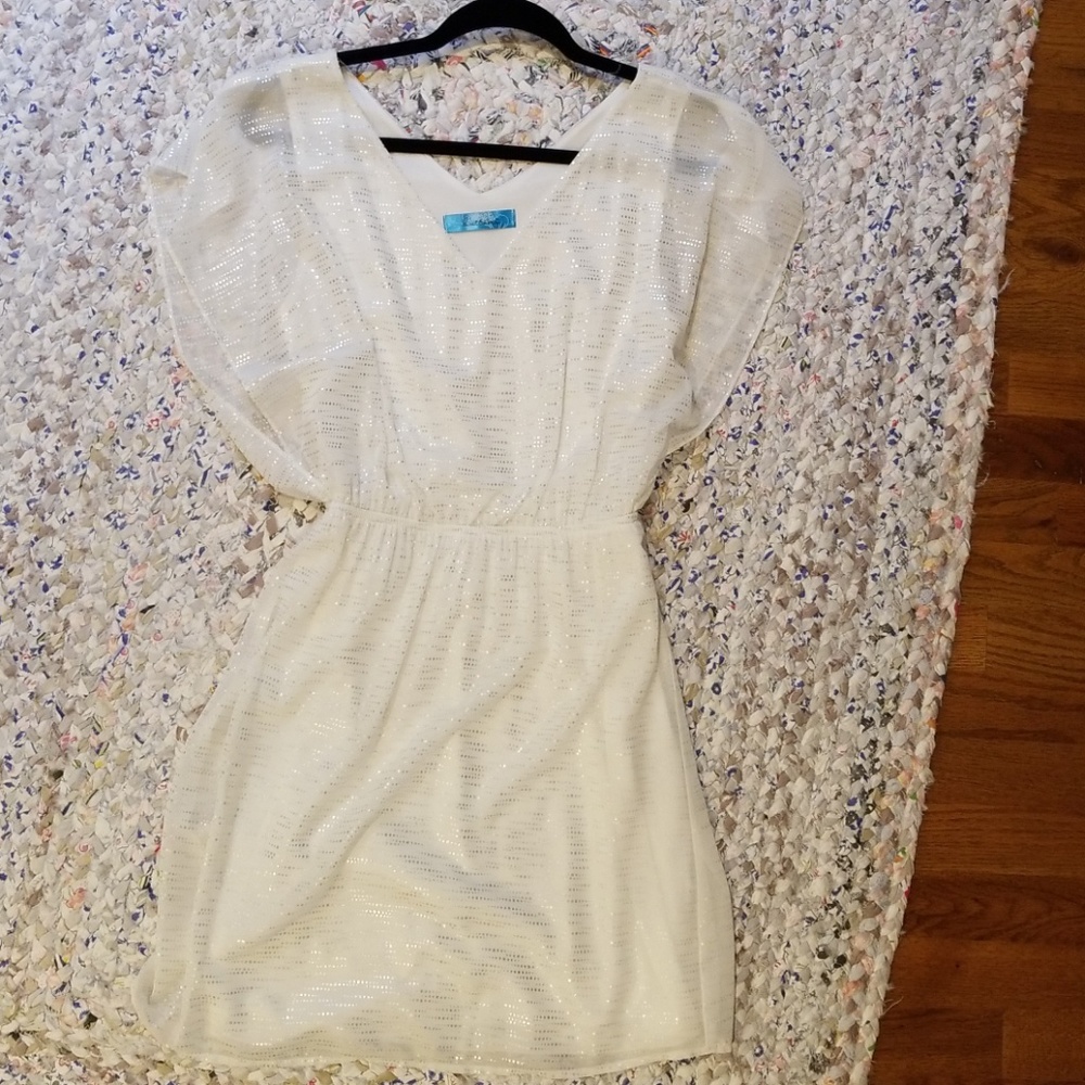 White and Silver dress